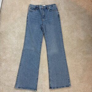 FRAME The Arrow High Rise Boot Cut Flared Jeans in Dolly Size 30 NWT